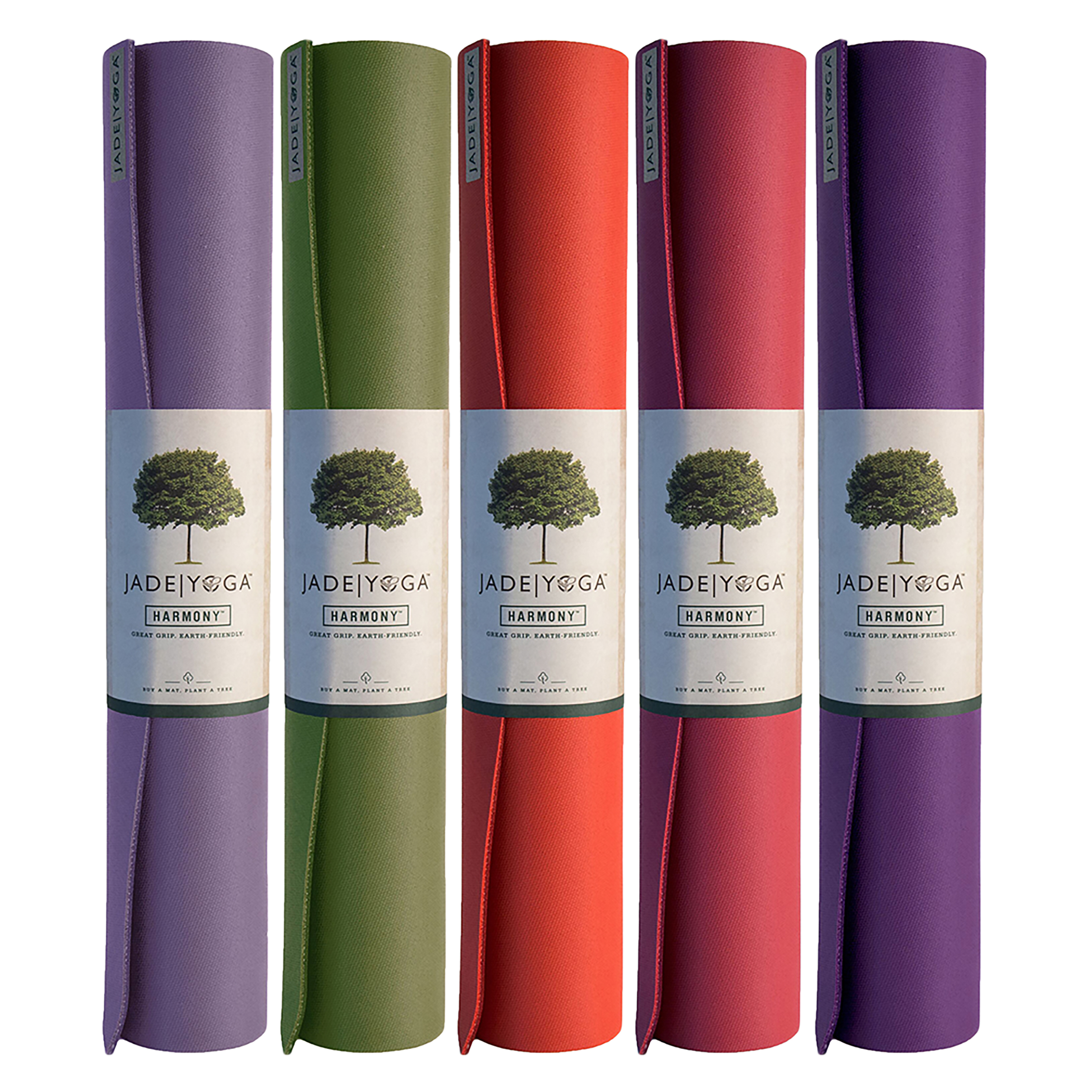 Коврик для йоги Jade Harmony 173 см. разных цветов