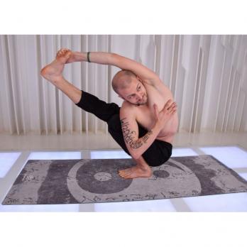 Удлинённый коврик для йоги Инь Ян Yogamatic