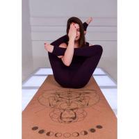 Пробковый коврик для йоги Сила Yogamatic_3