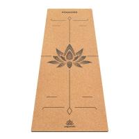 Пробковый коврик для йоги Лотос Yogamatic