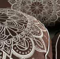 Подушка для медитации Мандала круглая