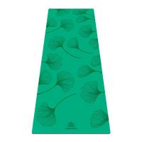 Коврик для йоги Yogamatic Leaf  синего цвета