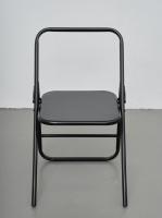 Черный стул для занятий йoгoй Айенгара 41 см_5