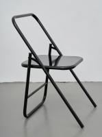 Черный стул для занятий йoгoй Айенгара 41 см_3