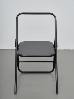 Черный стул для занятий йoгoй Айенгара 41 см