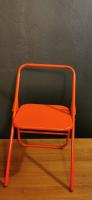Красный стул для занятий йoгoй Айенгара высотой 41см_4