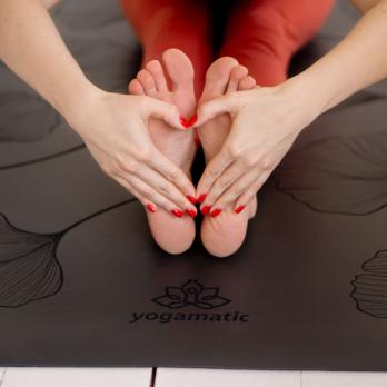Travel коврик для йоги Leaf Yogamatic