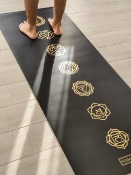 Коврик для йоги Pro Chakras Gold Yoga club