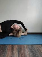 Профессиональный коврик для йоги PRO Munari Blue Yoga Club_1