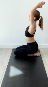 Профессиональный коврик для йоги PRO Munari Black Yoga Club